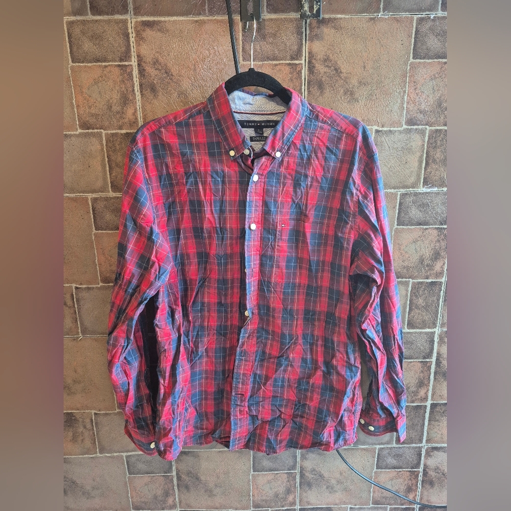 Men Button Up Long Sleeve